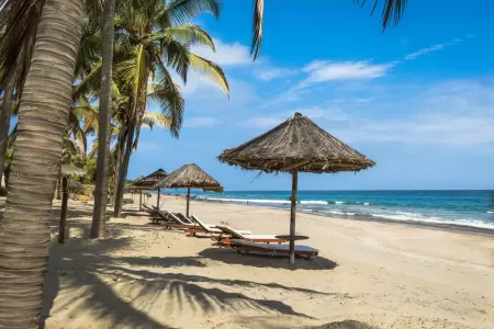 Costa nord del Perù a gennaio