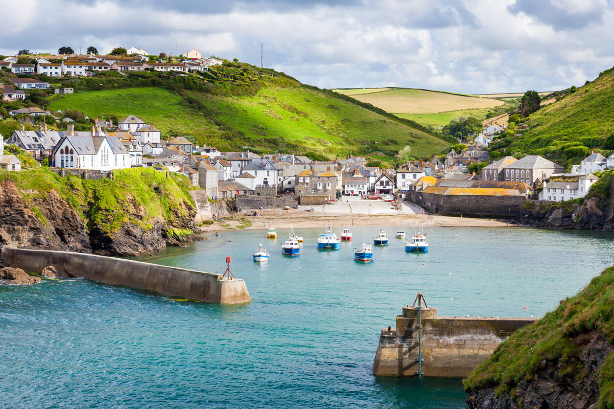 La Cornovaglia : Port Isaac dans les Cornouailles