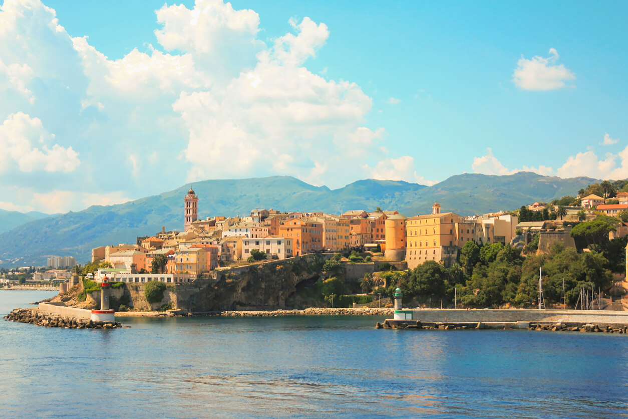 Corsica: Vieux port de Bastia, Corse