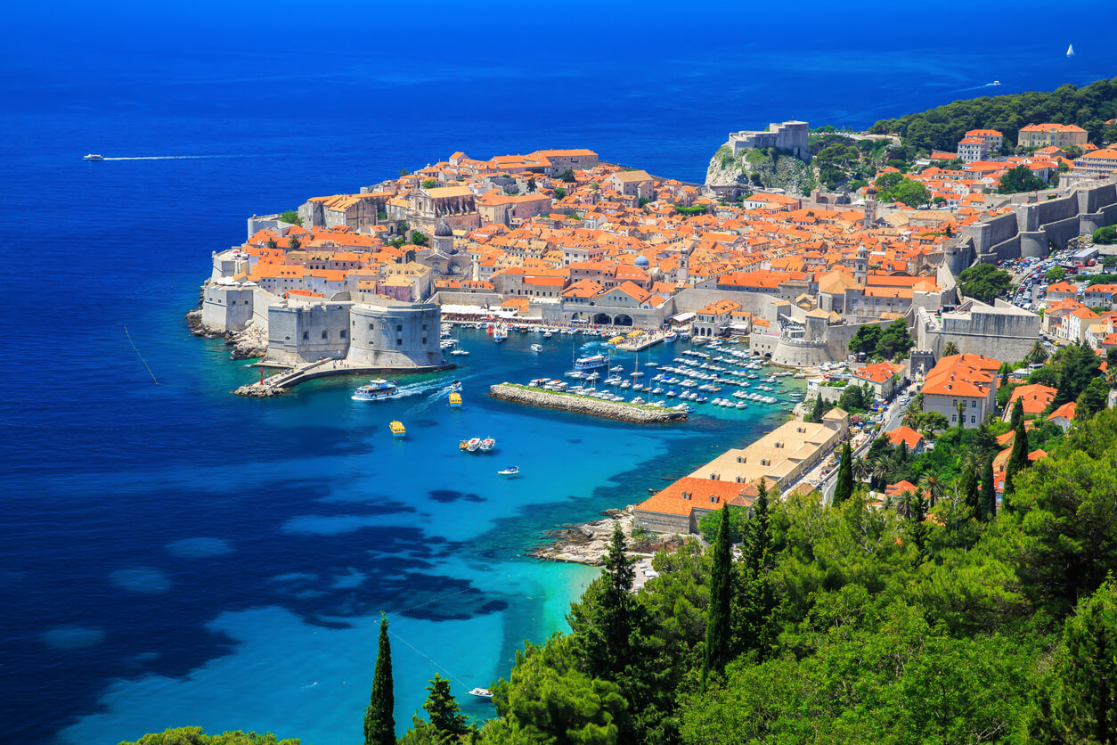 Croazia: La cité fortifiée de Dubrovnik