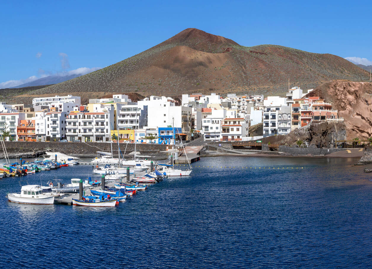 El Hierro: Le petit village de La Restinga El Hierro: Le petit village de La Restinga