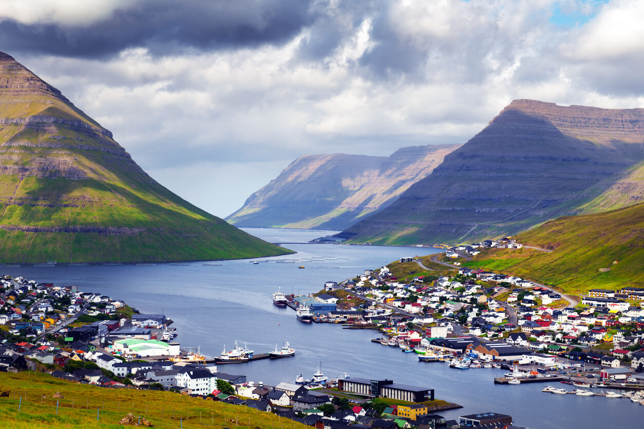 Isole Faroe : Klaksvik Isole Faroe : Klaksvik