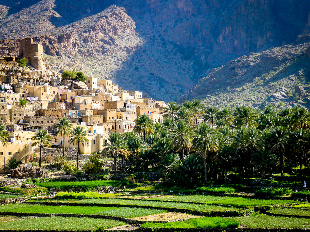 Oman: Le village montagneux de Bilad Sayt Oman: Le village montagneux de Bilad Sayt