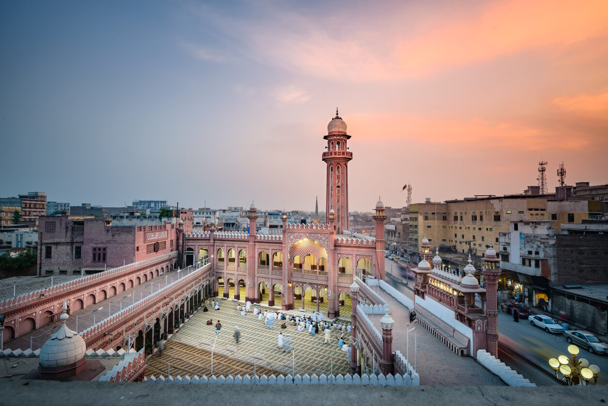 Pakistan: Mosquée de Peshawar, Pakistan