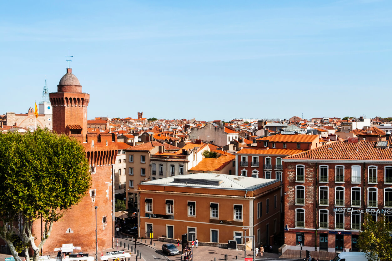 Perpignano : Vieille ville de Perpignan