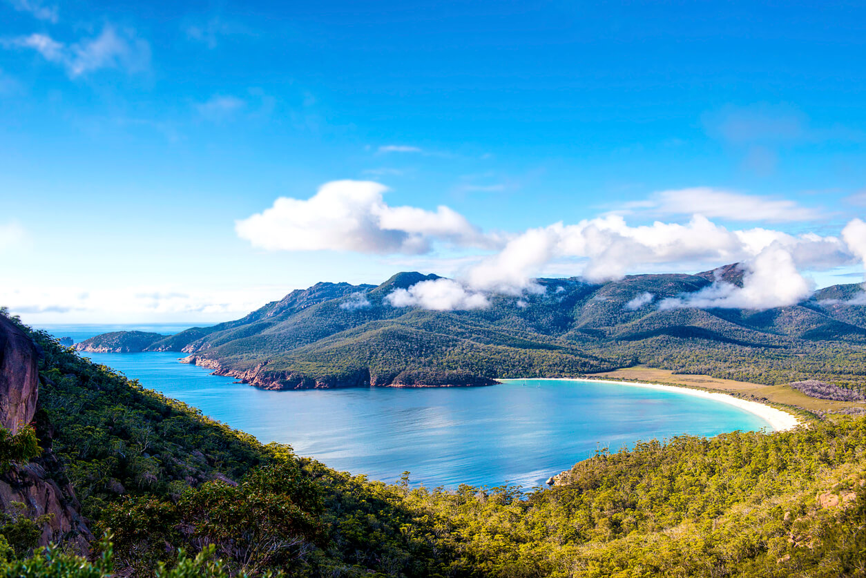 Tasmania: Wineglass Bay, Tasmanie
